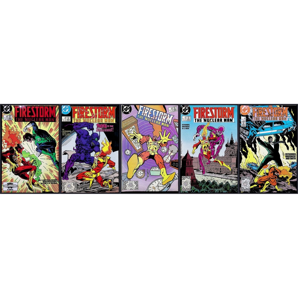 Firestorm #66 69 70 71 72 Green Lantern Hal‎ Jordan Zuggernaut DC Comics 5x Lot